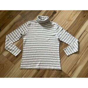 Striped Cotton turtleneck by White Stag M